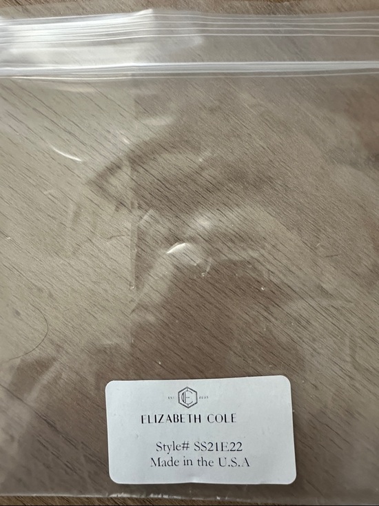 Elizabeth Cole Mohawk Crystal Earrings - Picture 3 of 3